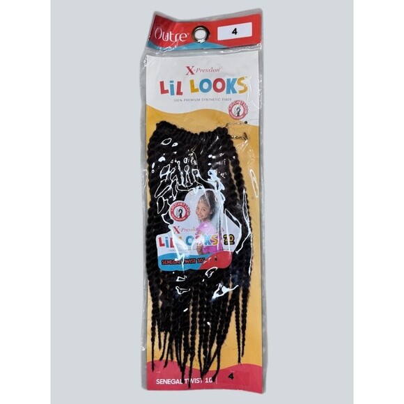 X-Pression Other - Outre X-Pression Lil Looks Senegal Twist 10" Crochet Hair Color 4 Kids New